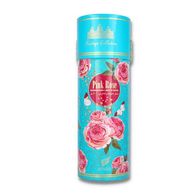 Afnan Perfumes Pink Rose Room Spray Fabric Mist 300 Ml