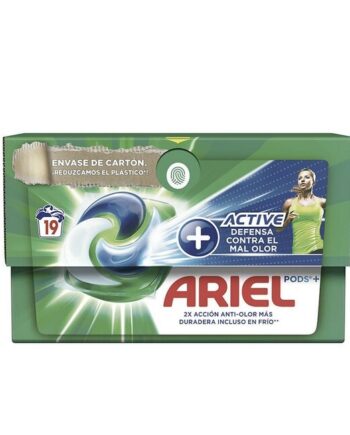 Ariel Pods Odor Active   In   Vaskemiddel 19 Stk
