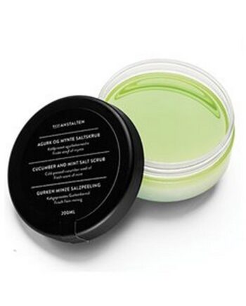 Badeanstalten Bodyscrub Agurk Og Mynte Saltskrub 200 Ml