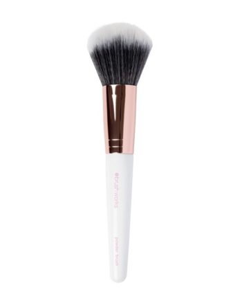 Brushworks Makeup Powder Brush Pink   Gold