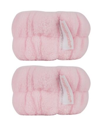 Brushworks Microfibre Wrist Wash Bands   Stk