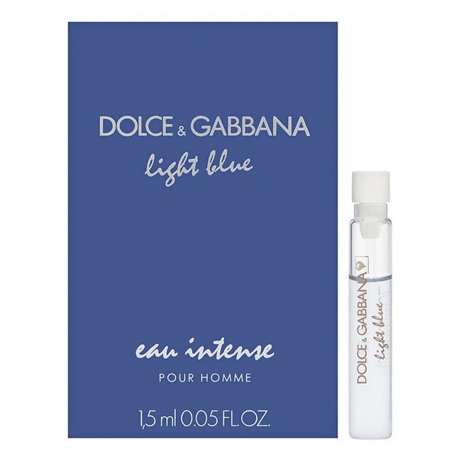 Dolce Gabbana Light Blue Eau Intense Pour Homme Sample Ml