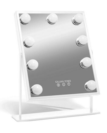 Gillian Jones Makeup Artist Hvidt Spejl   Led Pærer   Touch