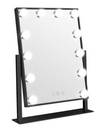 Gillian Jones Makeup Artist Spejl Med Touch Og Led Sort