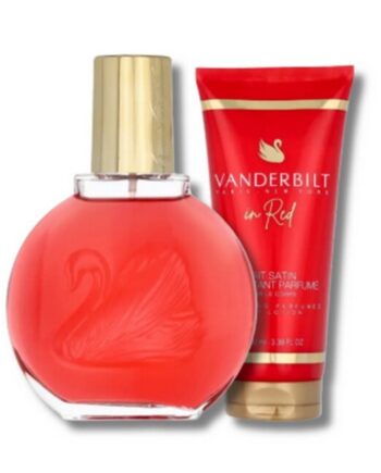 Gloria Vanderbilt In Red Gaveæske 100 Ml Edp   Body Lotion