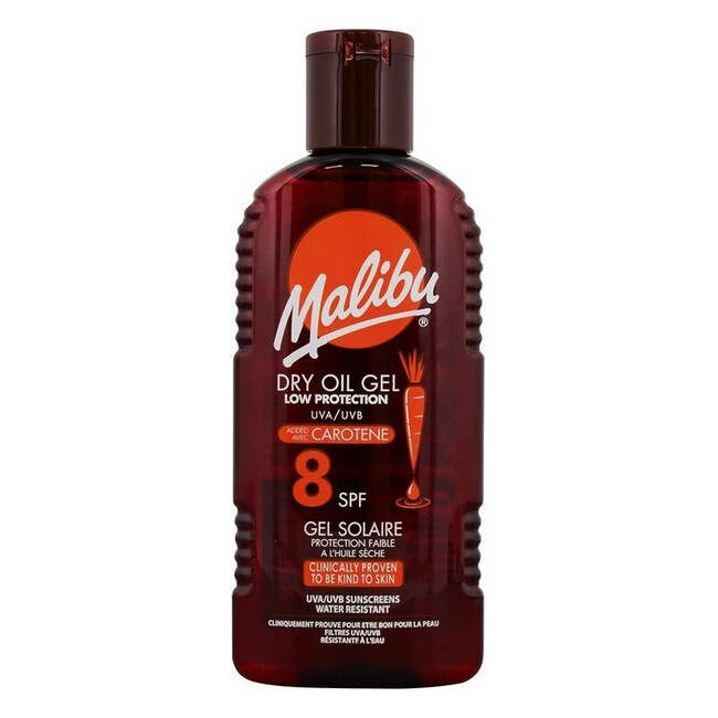 Malibu Sun Dry Oil Gel Carotene Spf 200 Ml