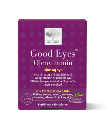 New Nordic Good Eyes øjenvitamin 30 Stk