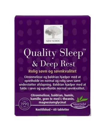 New Nordic Quality Sleep Deep Rest 60 Tabs