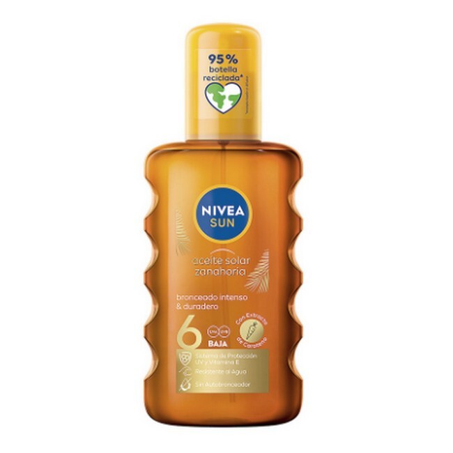 Nivea Sun Carrot Tanning Oil Spf 200 Ml