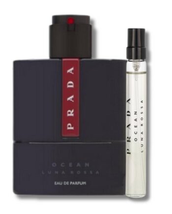 Prada Luna Rossa Ocean Eau De Parfum Sæt 50 Ml   10 Ml Travel Spray