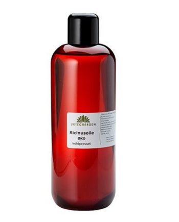 Urtegaarden Ricinusolie 500 Ml