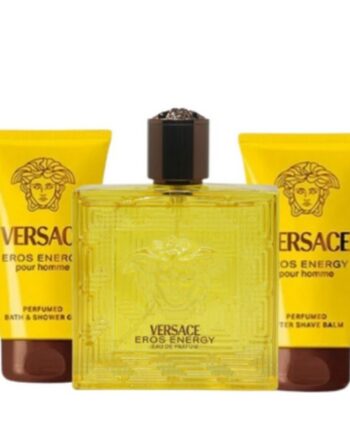 Versace Eros Energy Eau De Parfum Sæt 50 Ml   Showergel   Aftershave