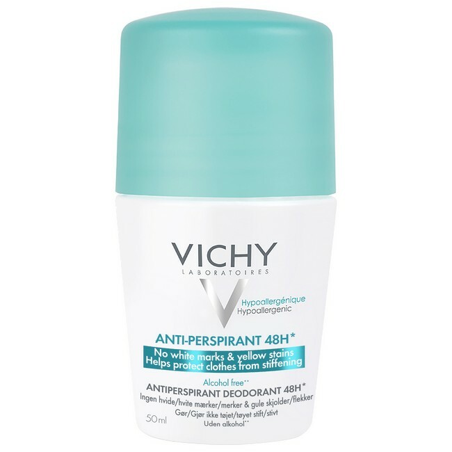 Vichy Anti-trace Antiperspirant Deodorant Roll On 48h 50 Ml