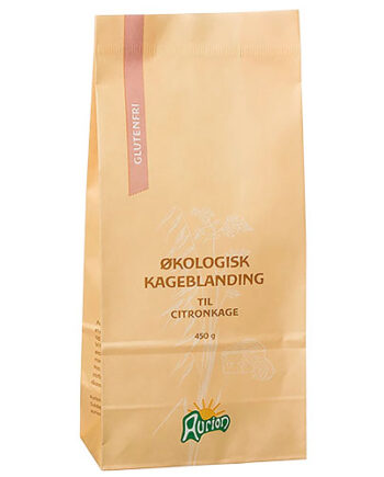 Aurion Citronkageblanding Glutenfri  økologisk