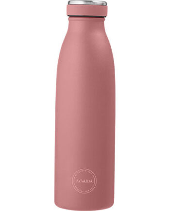 Aya Ida Drinking Bottle 500ml Ash Rose
