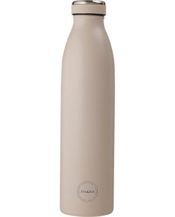 Aya Ida Drinking Bottle 750ml Cream Beige