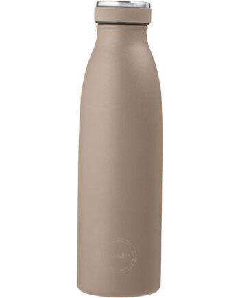 Aya Ida Drinking Bottle 500ml Dusty Brown