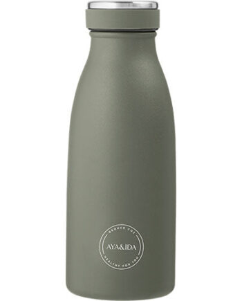 Aya Ida Drinking Bottle 350ml Tropical Green