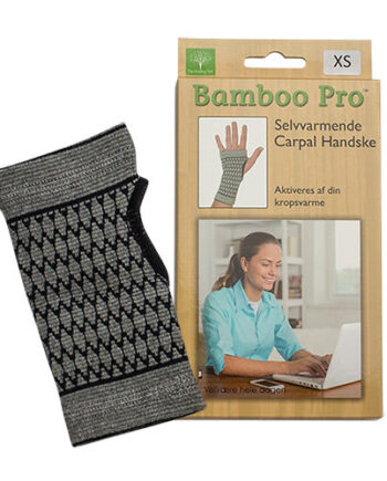 Bamboo Pro Carpal Handske  Str  Xs