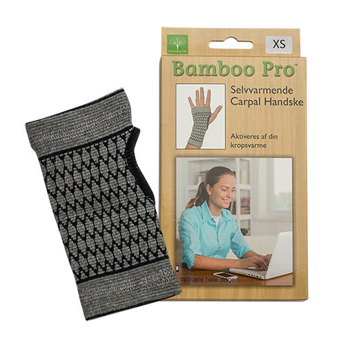 Bamboo Pro Carpal Handske Str Xs
