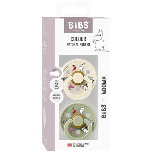 Bibs Moomin Friends Latex Size Ivory Mix