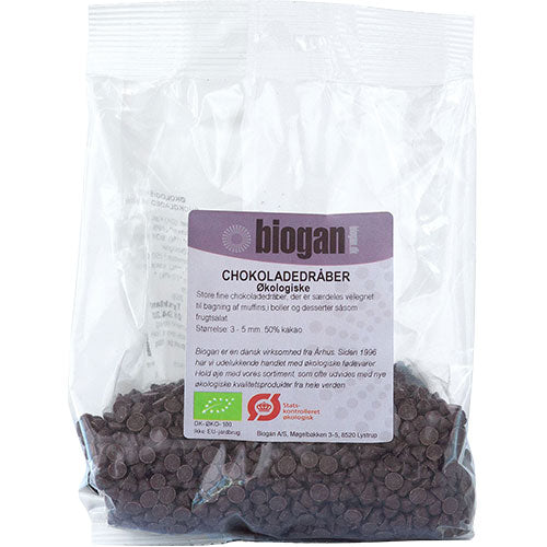 Biogan Chokoladedråber økologisk