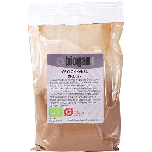 Biogan Kanelpulver 100 Ceylon økologisk