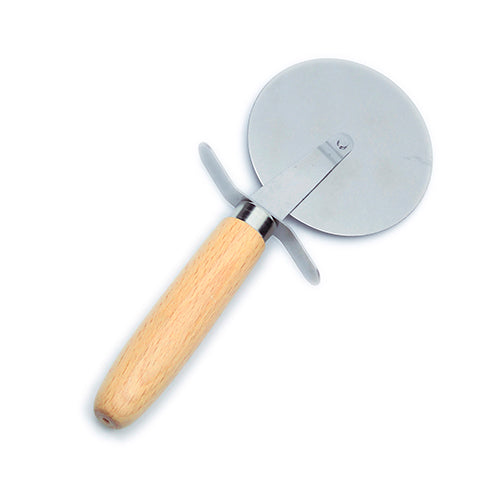 Biogan Pizzaskærer 20 Cm Skaft Bøgetræ