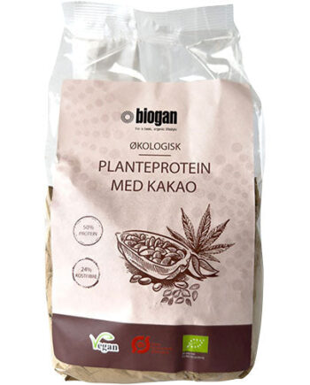 Biogan Planteprotein    Kakao Vegansk  økologisk