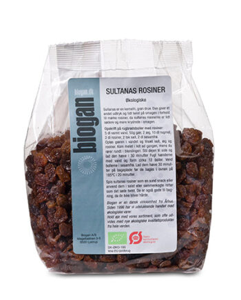 Biogan Rosiner Sultanas  økologisk