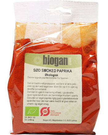 Biogan Sød Røget Paprika  økologisk