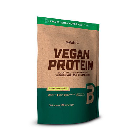 Biotechusa Vegan Protein Pulver    Banan Smag