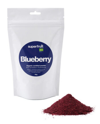 Blåbær Pulver   Superfruit