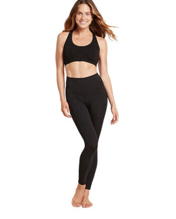 Boody Full-length High-waist Tights Black Str  Xs