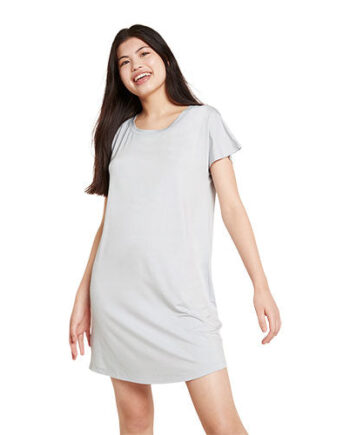 Boody Goodnight Nightdress Dove Str