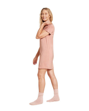 Boody Goodnight Nightdress Dusty Pink Str