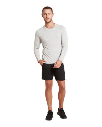 Boody Menâ    Long Sleeve Crew  -shirt Light Marl Str