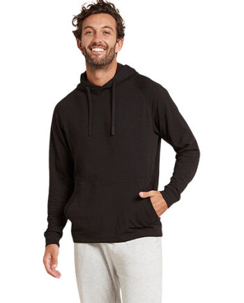 Boody Menâ   Weekend Pullover Hoodie Sort Str