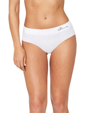 Boody Midi Brief Hvid Str