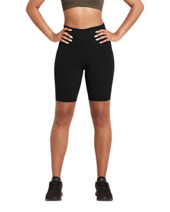 Boody   Quot  High-waist Shorts Black Str  Xs Motivate