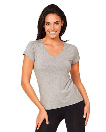 Boody Womenâ    -neck  -shirt Lysegrå Str