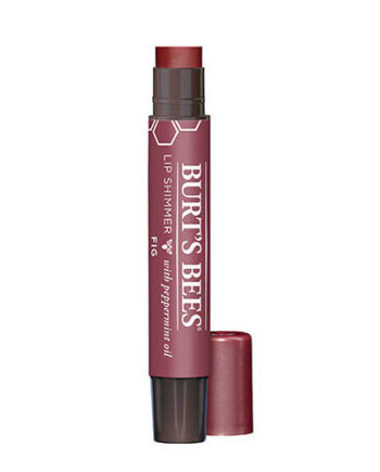 Burt 39   Bees Lip Shimmer Fig
