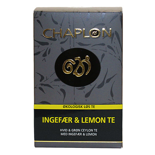 Chaplon Ingefær Lemon Te Refill 100 æske økologisk
