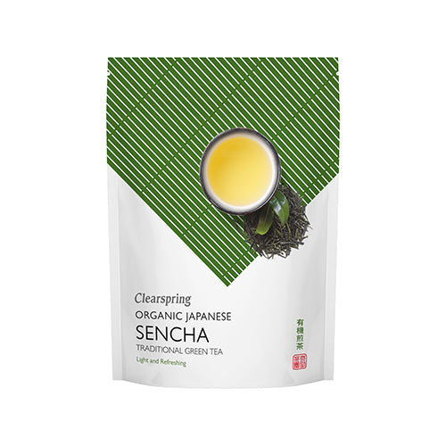 Clearspring Sencha Grøn Te Løsvægt økologisk
