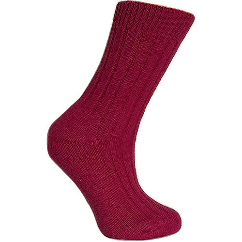 Clemente Merinostrømper Cerise Str 39 42