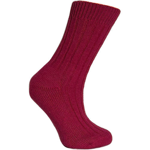 Clemente Merinostrømper Cerise Str 35 38