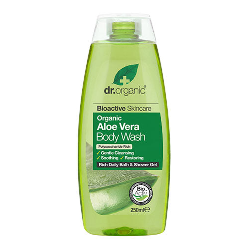 Dr Organic Bath Shower Aloe Vera Dr