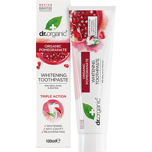 Dr Organic Tandpasta Pomegranate Dr