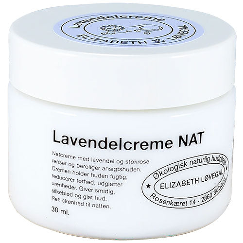Elizabeth Løvegal Natcreme Lavendel