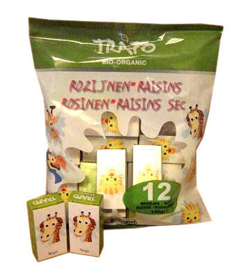 Organic Rosiner   Minipakker      økologisk